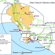 The impacted delivery area from the Aliso Canyon facility. Image: Energy Commission Staff